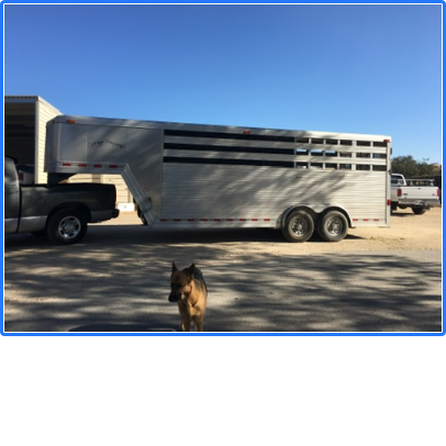 1998 Barrett 20' Stock / Combo Trailer 1998 Barrett 20' Stock / Combo Trailer