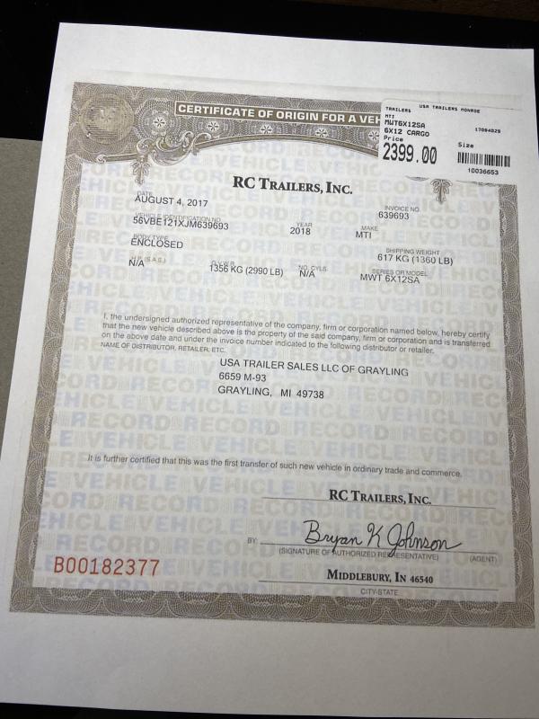 used Cargo (Enclosed) Trailers RC Trailers  for sale, in Elyria, OH Thumbnail 8