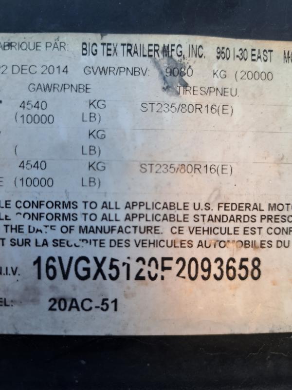 used Car Haulers / Racing Trailers Big Tex Trailers  for sale, in Menifee, CA Thumbnail 10