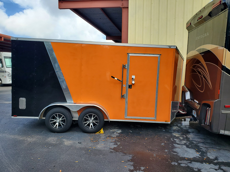 2020 Custom Spartan 7' x 14' Enclosed Motorcycle Trailer 2020 Custom Spartan 7' x 14' Enclosed Motorcycle Trailer