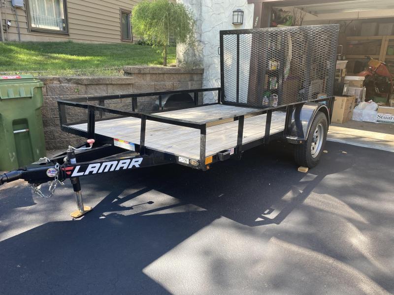 2018 Lamar 10' Single Axle Utility Trailer 2018 Lamar 10' Single Axle Utility Trailer