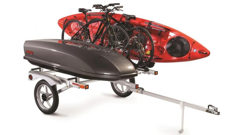 2020 Yakima Rack and Roll Trailer with 2 Kayak Racks 2020 Yakima Rack and Roll Trailer with 2 Kayak Racks