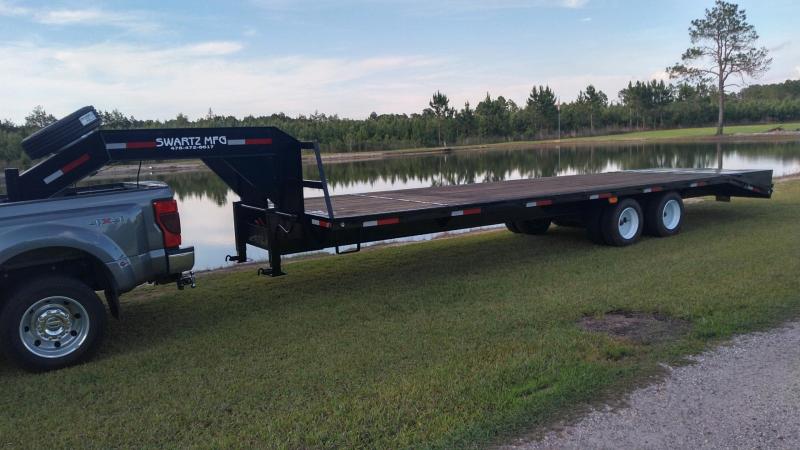 2022 Swartz 30' (25'+5') Gooseneck Flatbed Trailer 2022 Swartz 30' (25'+5') Gooseneck Flatbed Trailer