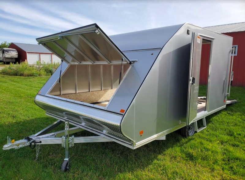 2020 SnoPro 101" x 12' Hybrid 2-Place Enclosed Snowmobile Trailer 2020 SnoPro 101" x 12' Hybrid 2-Place Enclosed Snowmobile Trailer