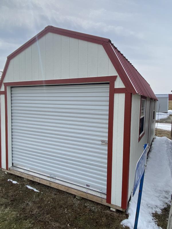 2022 Premier Portable Buildings Lofted Garage TBE Equipment