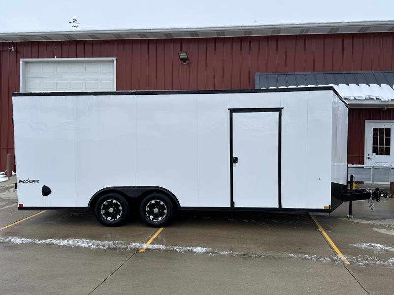2023 Impact Shockwave Enclosed Trailer TBE Equipment Trailers