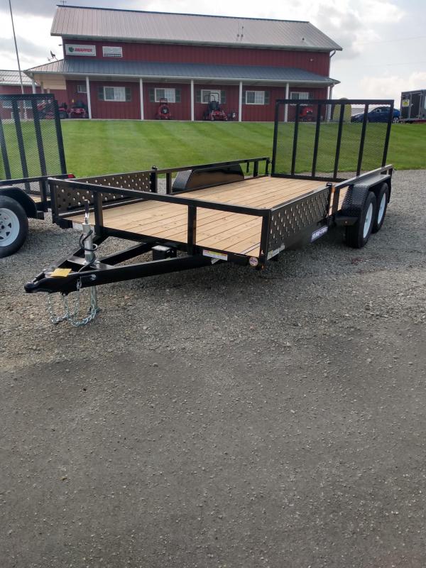 2021 Sure-Trac 7 x 16 Tube Top ATV Trailer 7K Tandem 2021 Sure-Trac 7 x 16 Tube Top ATV Trailer 7K Tandem
