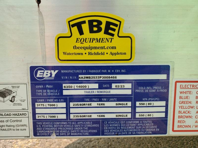 new Equipment / Flatbed Trailers EBY  for sale, in Appleton, WI Thumbnail 6