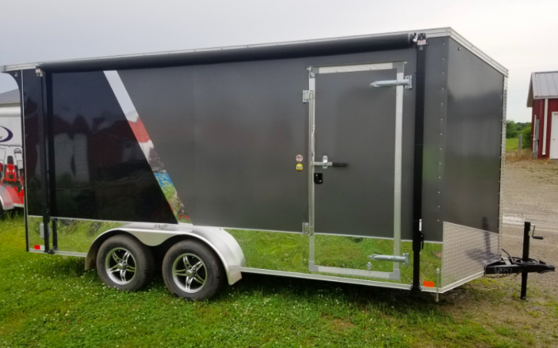2019 United Trailers XLMTV Wedge 7' x 16' x 84" Enclosed Cargo Trailer 2019 United Trailers XLMTV Wedge 7' x 16' x 84" Enclosed Cargo Trailer