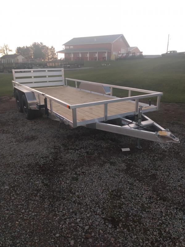 2021 Sure-Trac 7x16 Tube Top Aluminum Utility Trailer 2021 Sure-Trac 7x16 Tube Top Aluminum Utility Trailer