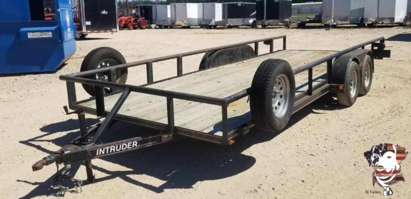 2009 Double A 83x20 Intruder Utility Trailer 2009 Double A 83x20 Intruder Utility Trailer