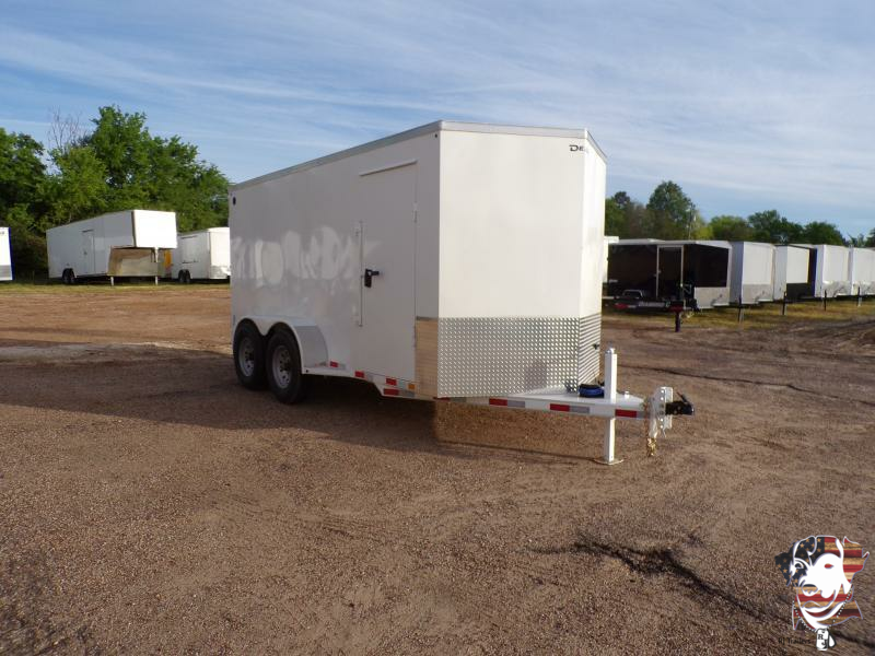2023 Delco Trailers 6'8''x 14 Cargo / Enclosed Trailer