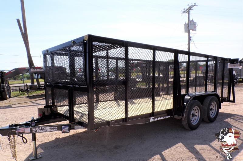 2021 TexLine 77 x 16 Landscape Utility Trailer 2021 TexLine 77 x 16 Landscape Utility Trailer