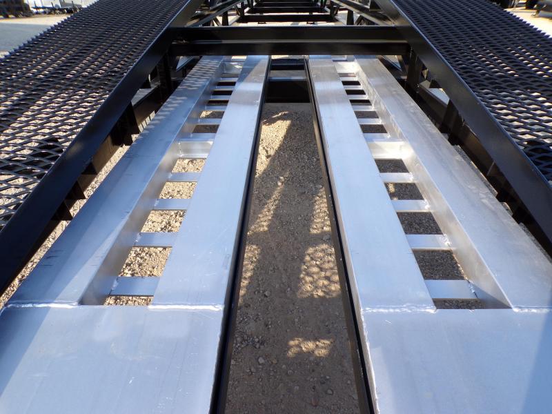 2022 Texas Pride 83x50 Wedge 3/Car Hauler Trailer Gooseneck Car