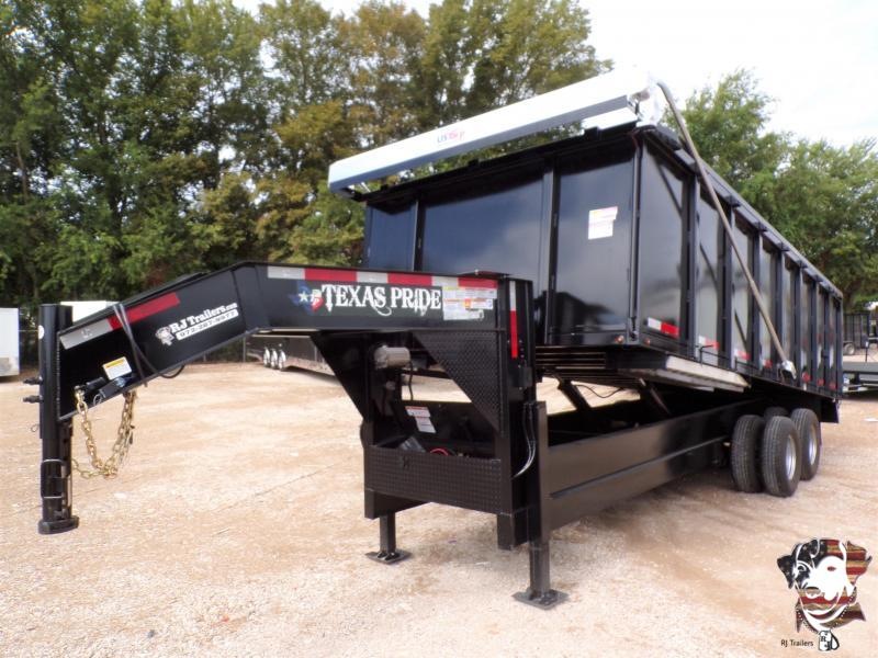 2020 Texas Pride Trailers 96 x 20 x 4 Gooseneck Dump Trailer 2020 Texas Pride Trailers 96 x 20 x 4 Gooseneck Dump Trailer
