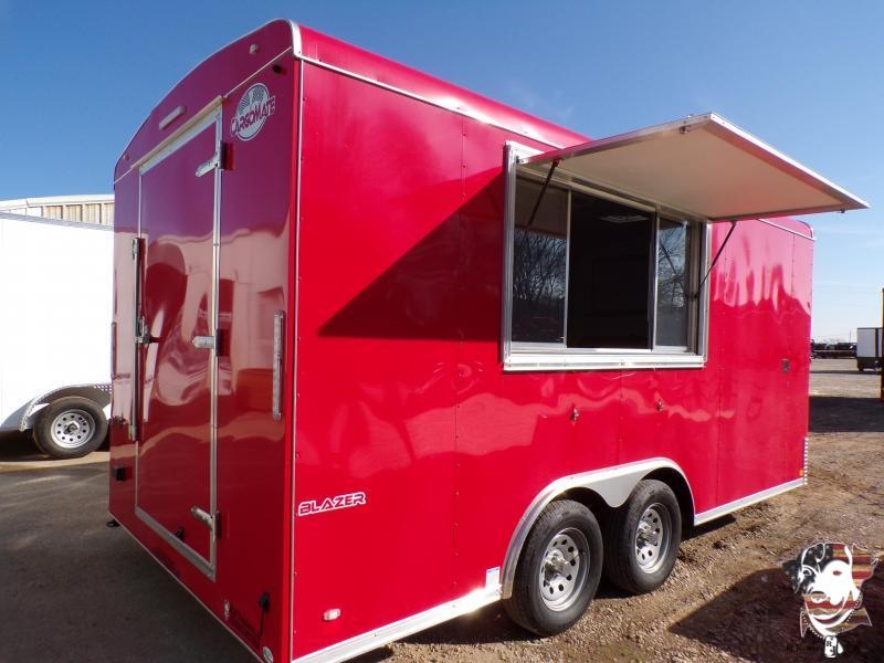 2021 Cargo Mate 8.5 x 16 Cargo Mate Blazer Concession / Vending Trailer 2021 Cargo Mate 8.5 x 16 Cargo Mate Blazer Concession / Vending Trailer