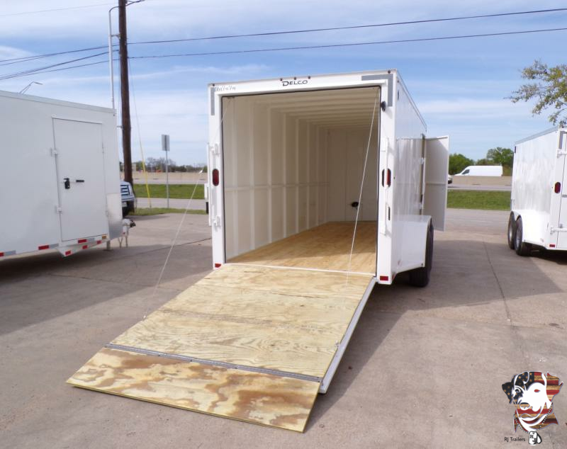 2023 Delco Trailers 6'8''x16 Cargo / Enclosed Trailer