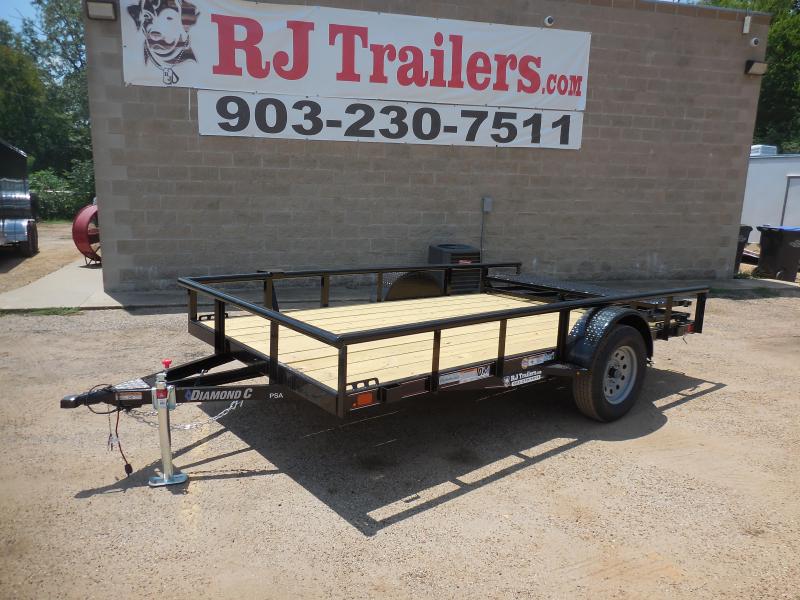 2020 Diamond C Trailers 77 x 12 PSA Utility Trailer 2020 Diamond C Trailers 77 x 12 PSA Utility Trailer
