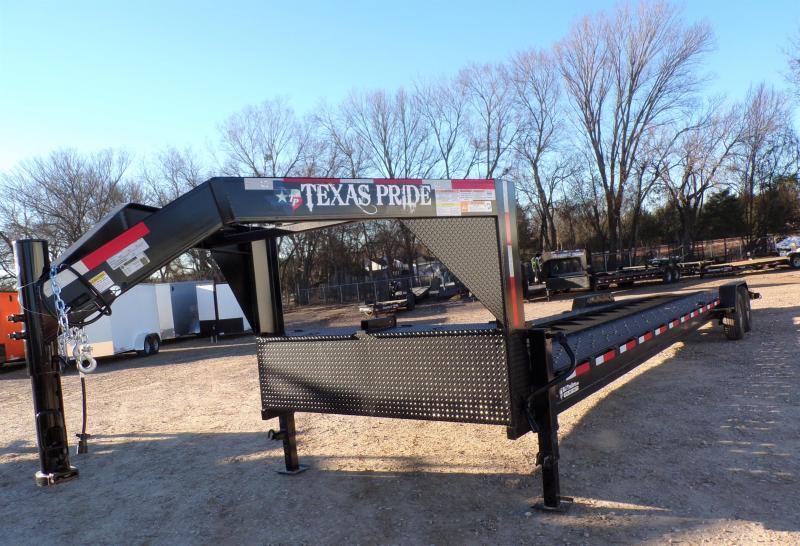2023 Texas Pride Trailers 82 x 40 MVC Car Hauler Trailer Gooseneck