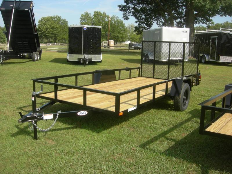 2021 American Manufacturing Operations (AMO) US76x14LS Utility Trailer 2021 American Manufacturing Operations (AMO) US76x14LS Utility Trailer
