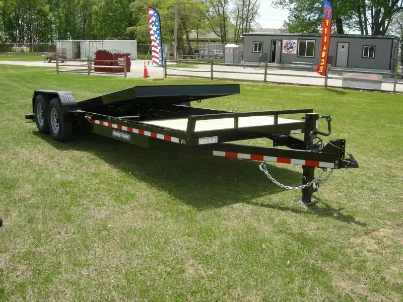 2025 Sure-Trac ST8218+4 Tilt Equipment Trailer