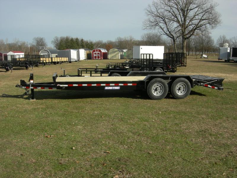 2022 Sure-Trac ST17 + 3 14K Equipment Trailer 2022 Sure-Trac ST17 + 3 14K Equipment Trailer