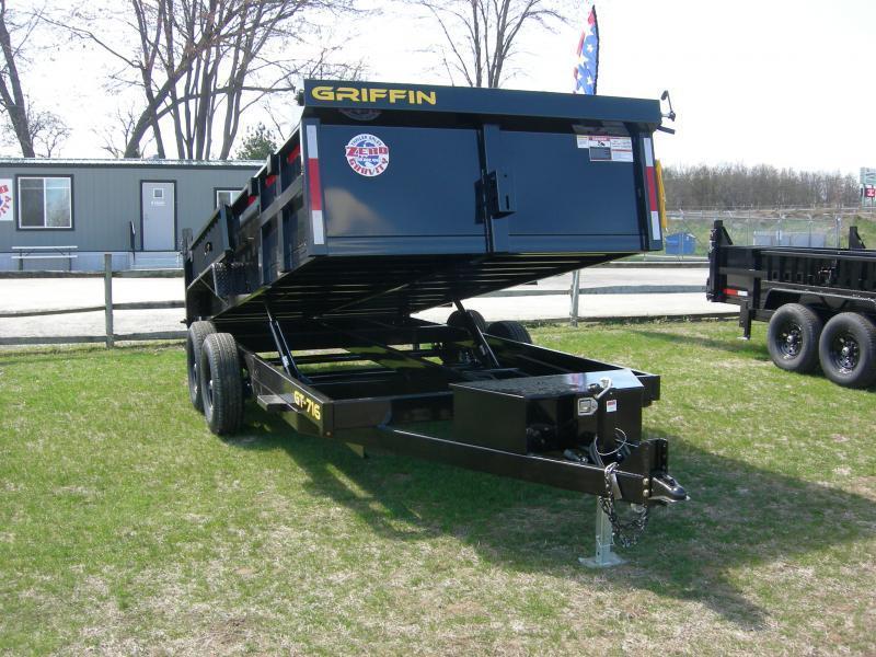 2022 Griffin GT716 Dump Trailer 2022 Griffin GT716 Dump Trailer