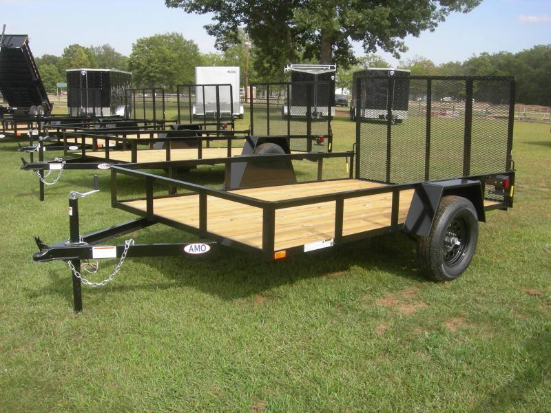 2021 American Manufacturing Operations (AMO) US76x10LS Utility Trailer 2021 American Manufacturing Operations (AMO) US76x10LS Utility Trailer