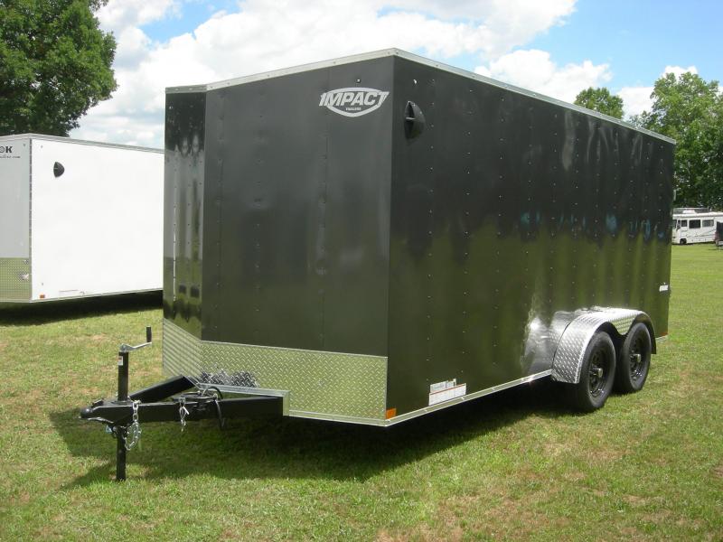 2021 Impact Trailers ISCAA7x16TE2 Enclosed Cargo Trailer 2021 Impact Trailers ISCAA7x16TE2 Enclosed Cargo Trailer
