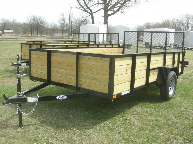 2021 American Manufacturing Operations (AMO) US76x12HS Utility Trailer 2021 American Manufacturing Operations (AMO) US76x12HS Utility Trailer