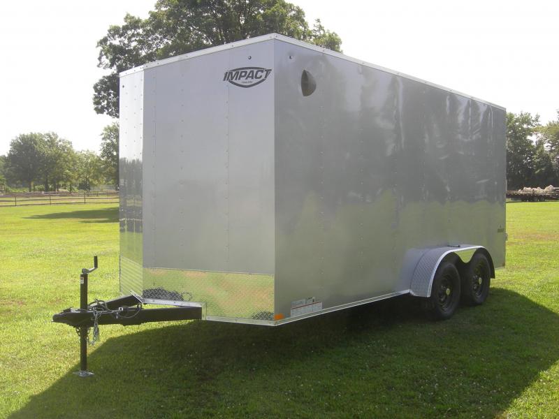 2021 Impact Trailers ISCAA7x16TE2 Enclosed Cargo Trailer 2021 Impact Trailers ISCAA7x16TE2 Enclosed Cargo Trailer