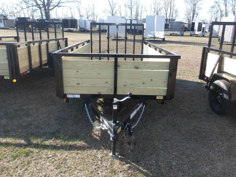 2026 Quality 74 x 12 High Side HD Utility Trailer (4 board)