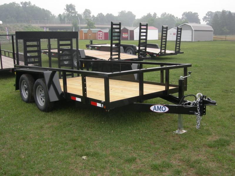 2023 American Manufacturing Operations (AMO) 76x12 HD Utility Trailer
