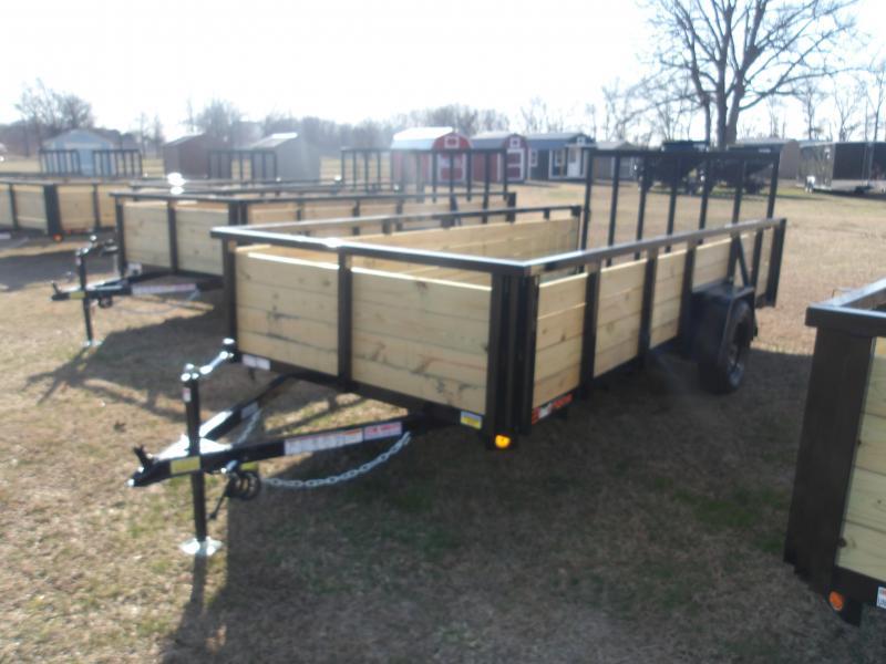 2026 Quality 74 x 14 High Side HD Utility Trailer (4 board)