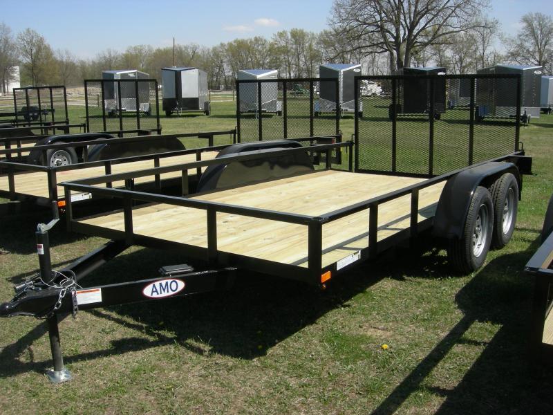 2020 American Manufacturing Operations (AMO) UT76x14TA2 Utility Trailer 2020 American Manufacturing Operations (AMO) UT76x14TA2 Utility Trailer