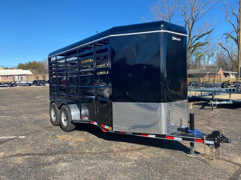 2023 Delco Trailers Bumper Pull Stock Tri Stock / Stock Combo Trailer 2023 Delco Trailers Bumper Pull Stock Tri Stock / Stock Combo Trailer