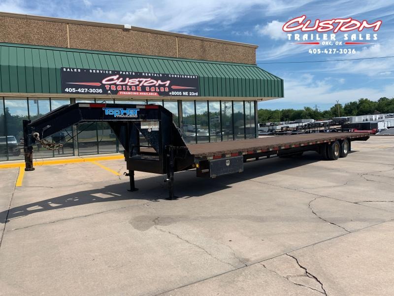USED 2013 Top Hat Trailers 40 X 102 DUAL TANDEM GOOSENECK USED 2013 Top Hat Trailers 40 X 102 DUAL TANDEM GOOSENECK