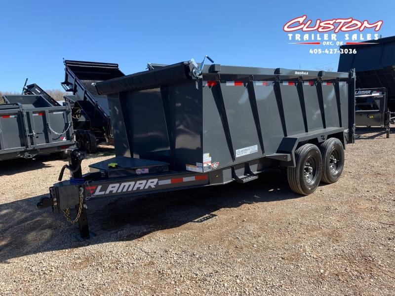 2022 LAMAR DL 14 X 83 LOW-PRO DUMP 14K BUMPER PULL 2022 LAMAR DL 14 X 83 LOW-PRO DUMP 14K BUMPER PULL