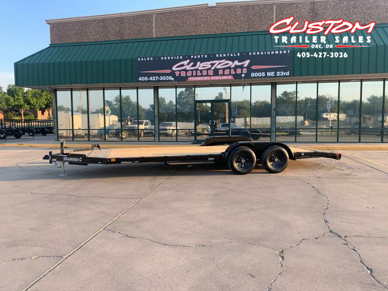 2022 MP Custom 20 X 83 TANDEM AXLE WOOD FLOOR CAR HAULER Custom Trailer Sales Oklahoma City