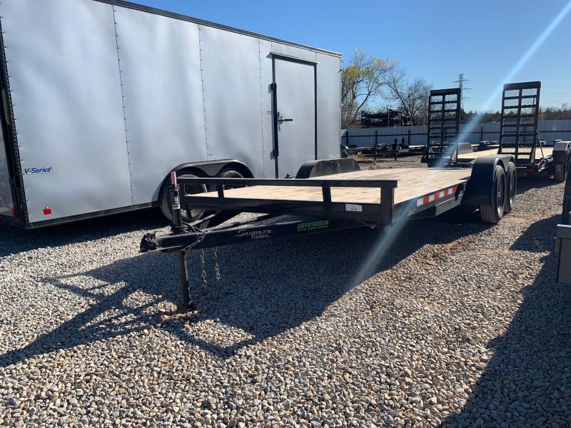 USED 2021 Load N Go 18 X 83 TANDEM AXLE WOOD FLOOR CAR HAULER USED 2021 Load N Go 18 X 83 TANDEM AXLE WOOD FLOOR CAR HAULER