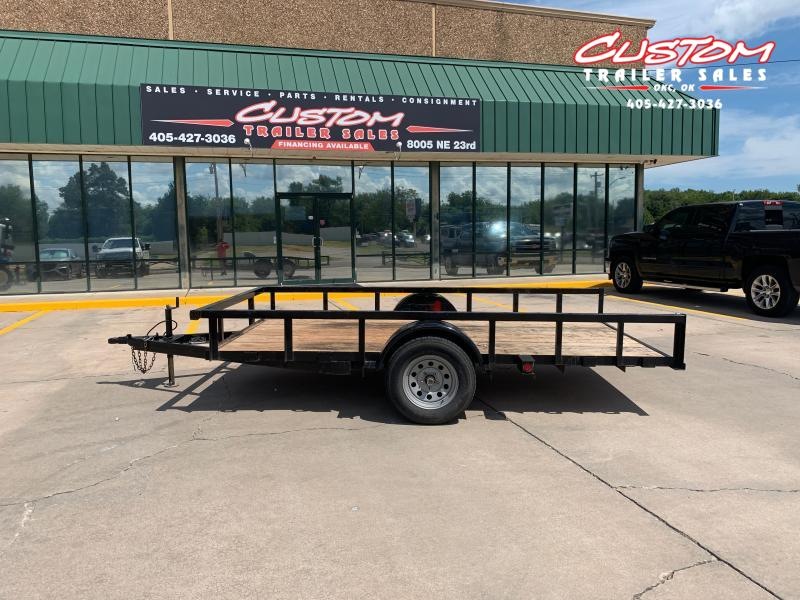 USED 2018 Texoma Trailers 12 X 76 SINGLE AXLE UTILITY USED 2018 Texoma Trailers 12 X 76 SINGLE AXLE UTILITY