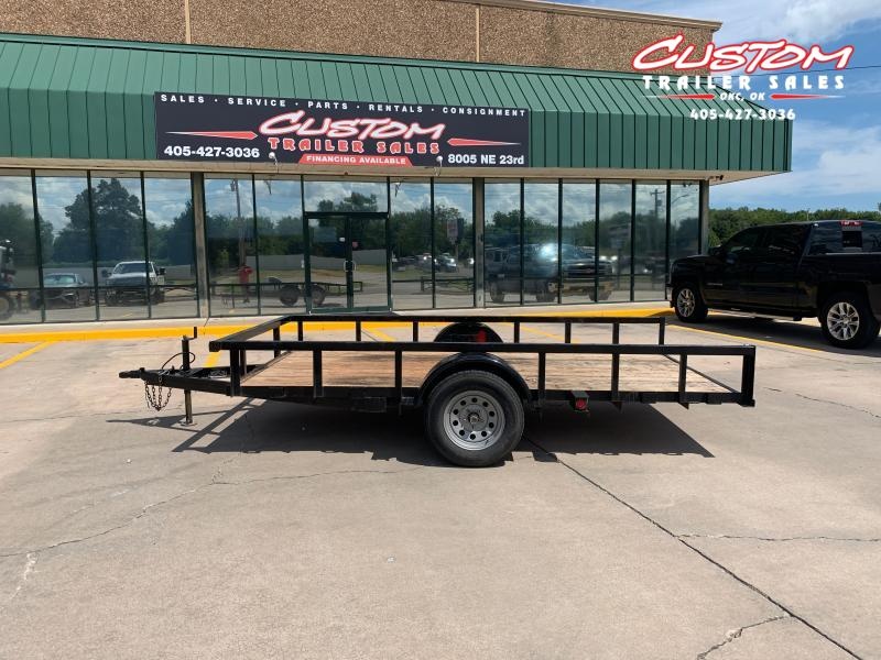 USED 2018 Texoma Trailers 12 X 76 SINGLE AXLE UTILITY USED 2018 Texoma Trailers 12 X 76 SINGLE AXLE UTILITY