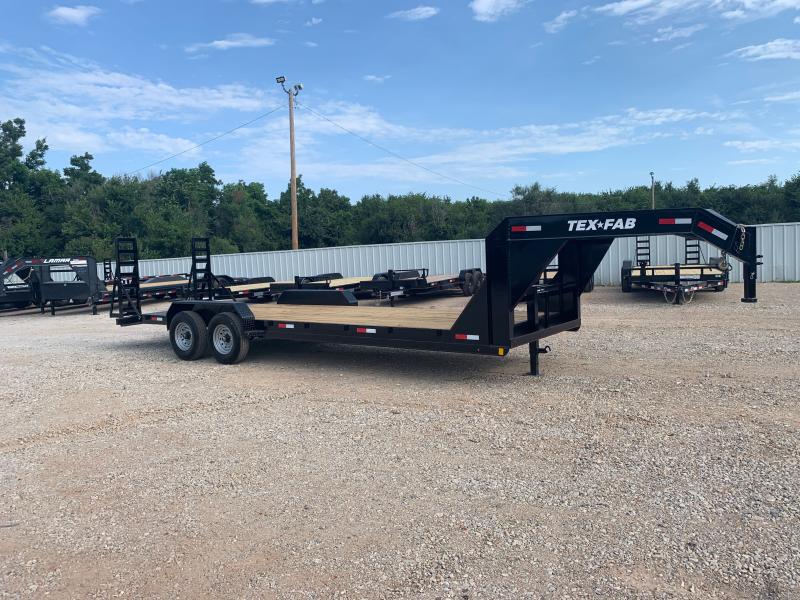 2021 Tex Fab 24 X 83 TANDEM AXLE GOOSENECK EQUIPMENT HAULER Custom