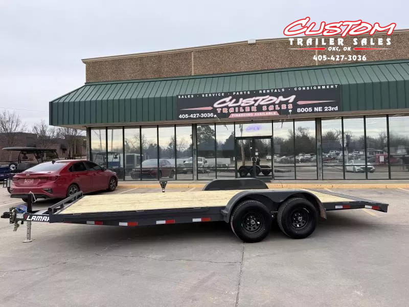 #144163 2026 LAMAR CC 20 X 83 TANDEM AXLE 10K WOOD FLOOR CAR HAULER 1752091405