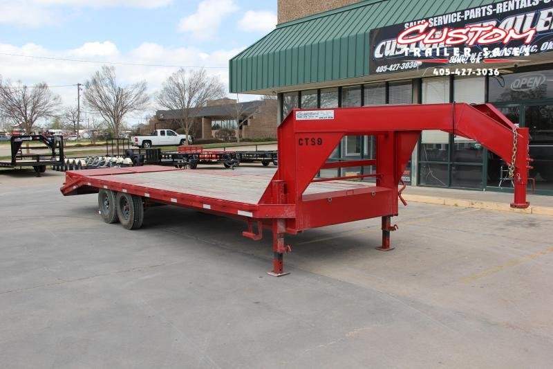 25' X 102" GOOSENECK DECKOVER TRAILER 25' X 102" GOOSENECK DECKOVER TRAILER