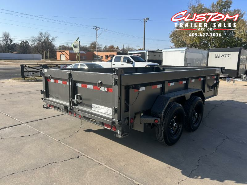 #342394 2025 LOAD TRAIL DL 14 X 83 TANDEM AXLE LOW PRO 14K BUMPER PULL DUMP W/ 2' SIDES 1733243083