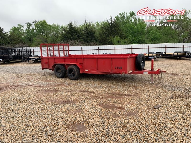 16' X 83" TANDEM AXLE UTILITY TRAILER 16' X 83" TANDEM AXLE UTILITY TRAILER