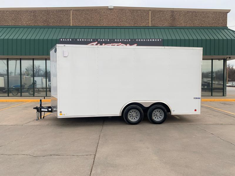 2023 FOREST RIVER TA2 8 X 16 TANDEM AXLE ENCLOSED Custom Trailer