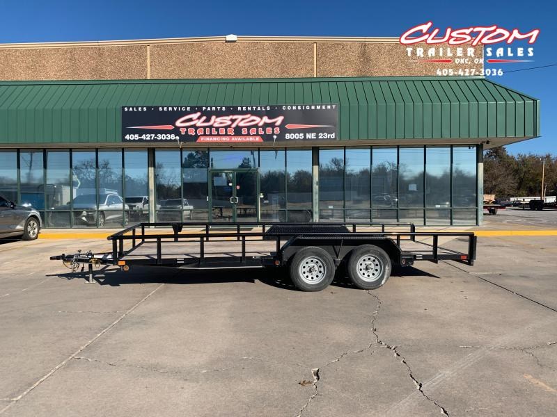 USED 2021 East Texas Trailers 18 X 83 TANDEM AXLE UTILITY USED 2021 East Texas Trailers 18 X 83 TANDEM AXLE UTILITY