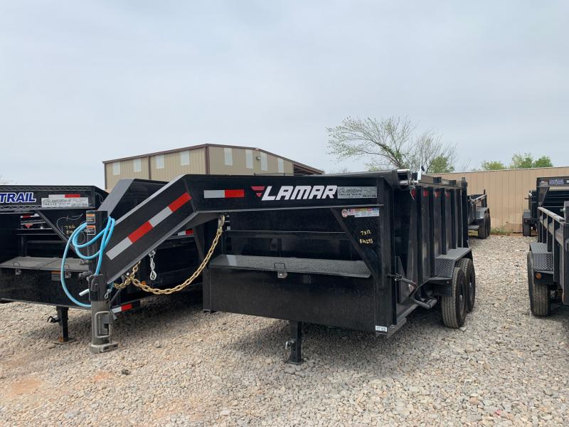 2021 LAMAR DL 12' X 83" TANDEM AXLE BUMPER PULL DUMP TRAILER 2021 LAMAR DL 12' X 83" TANDEM AXLE BUMPER PULL DUMP TRAILER
